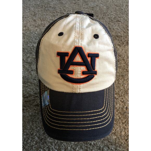 Captivating Headwear Auburn University Tigers College Hat Cap Blue NCAA - Picture 1 of 9